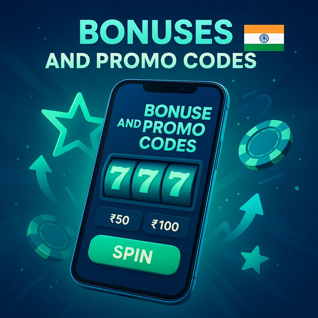1Win bonus and promo code section